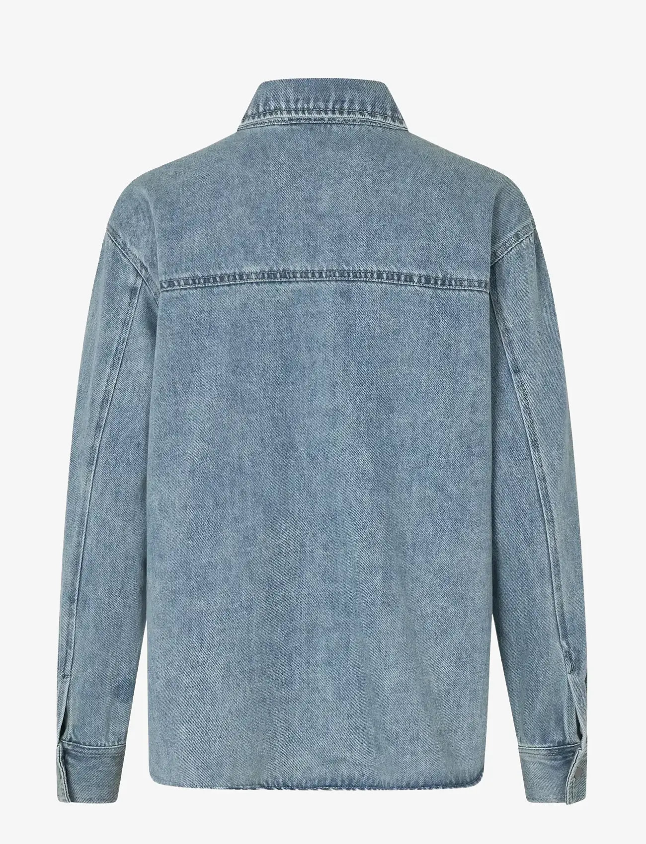 mbyM - Kikki-M - jeanshemden - blue soft wash - 1