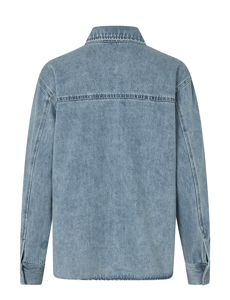 mbyM - Kikki-M - denimskjorter - blue soft wash - 2