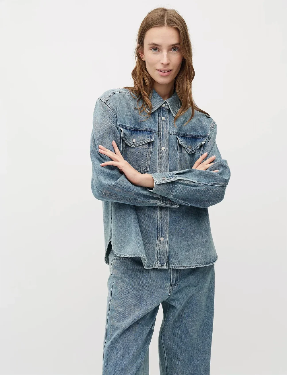 mbyM - Kikki-M - teksasärgid - blue soft wash - 0