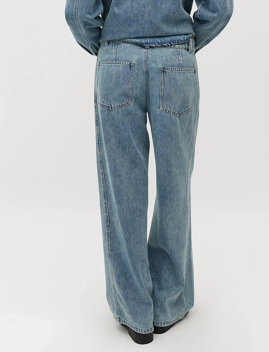 mbyM - Katyn-M - szerokie dżinsy - blue soft wash - 4