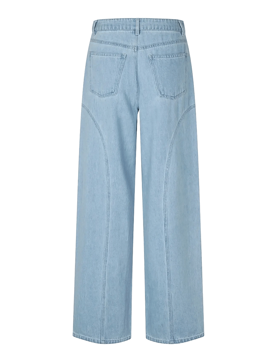 mbyM - Lixia-M - hosen mit weitem bein - light soft wash - 1