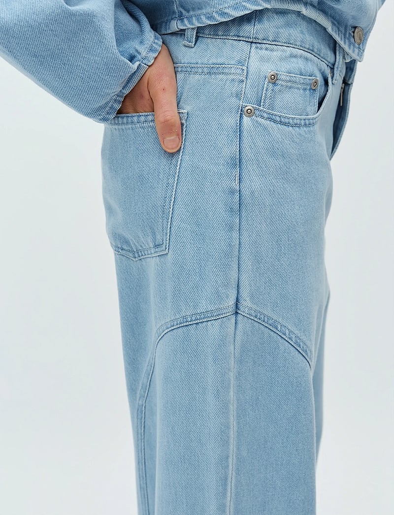 mbyM - Lixia-M - hosen mit weitem bein - light soft wash - 4