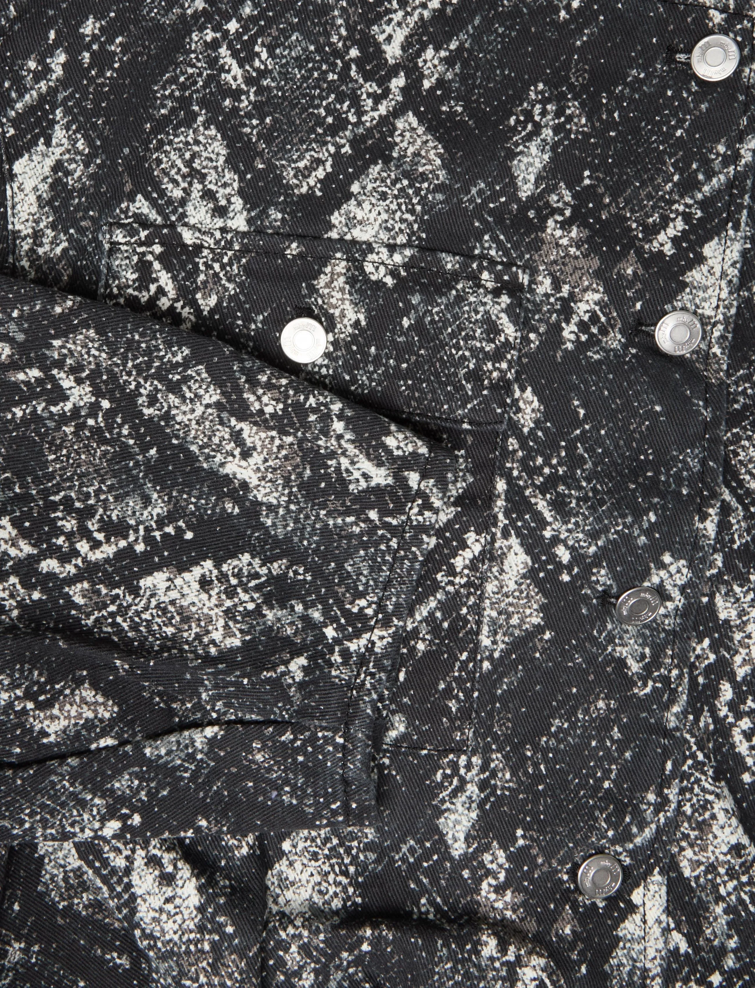 MBYM - Genevive-M - frühlingsjacken - washed snake - 3