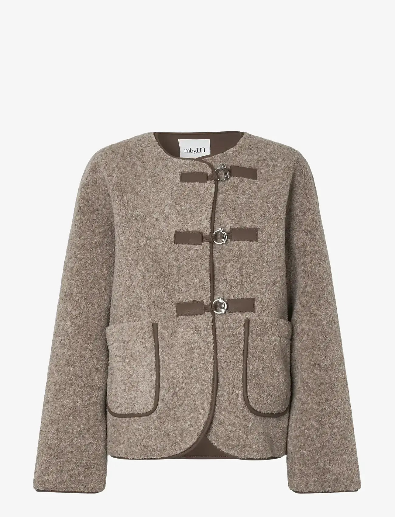 mbyM - Keisa-M - kevadjakid - grey coffee melange - 0