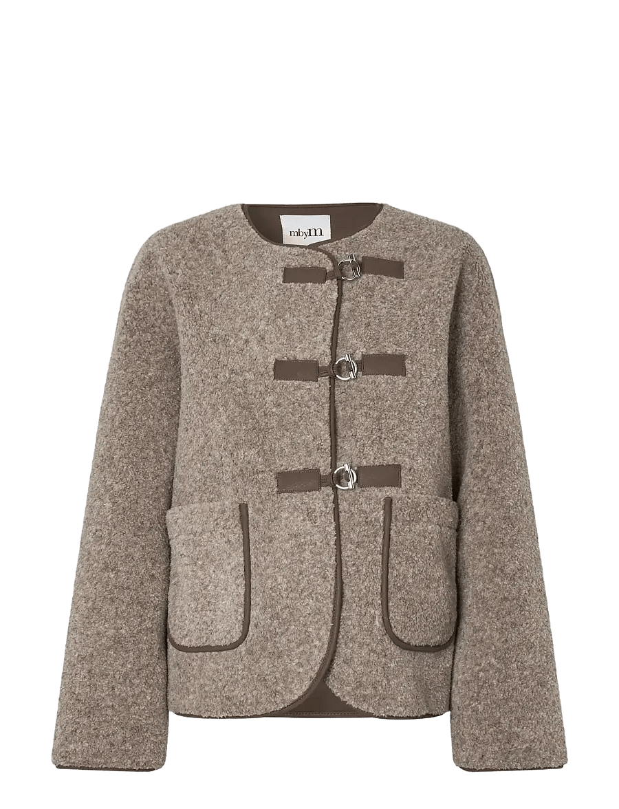 mbyM - Keisa-M - frühlingsjacken - grey coffee melange - 1