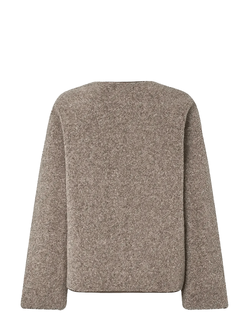 mbyM - Keisa-M - frühlingsjacken - grey coffee melange - 2