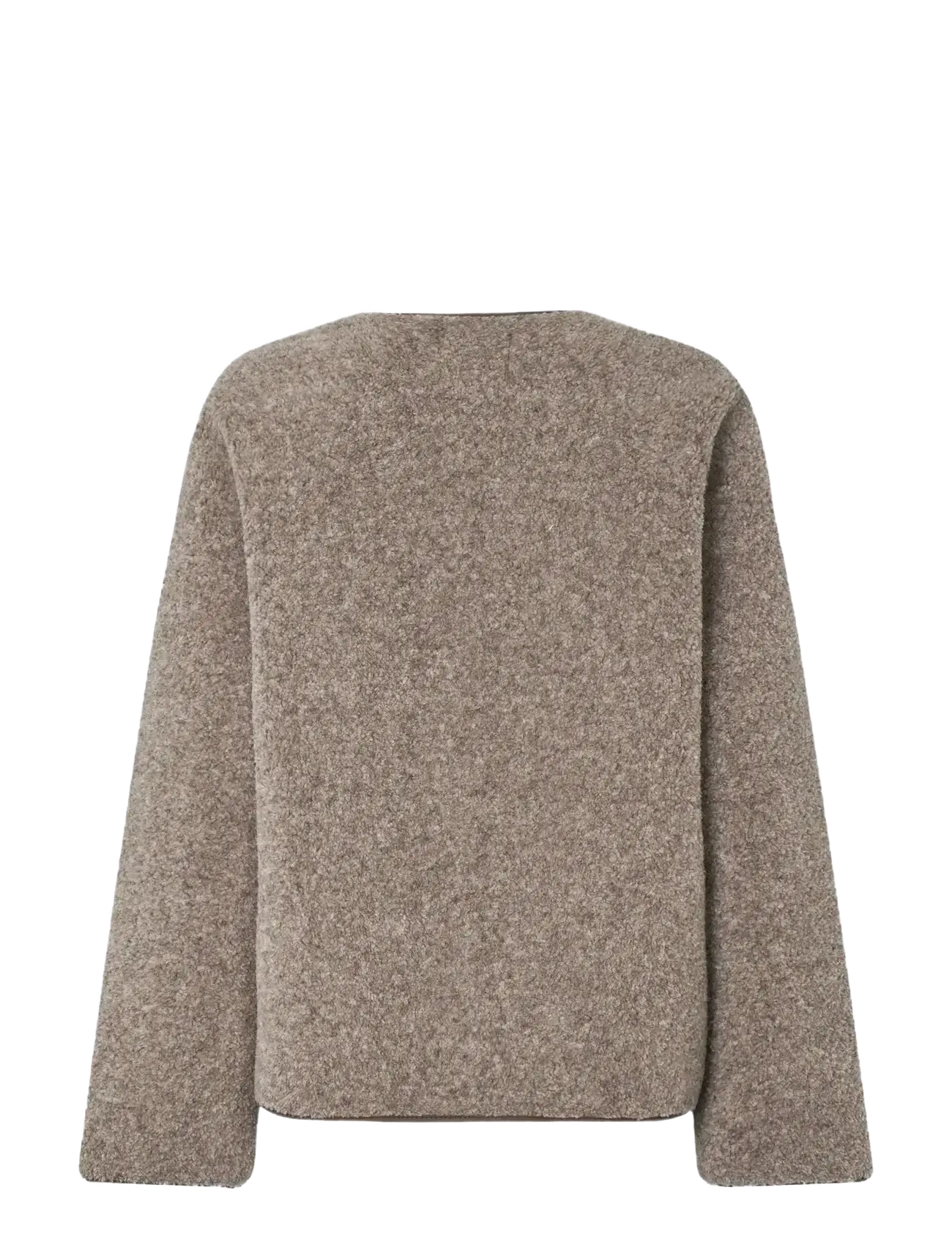 mbyM - Keisa-M - outerwear - grey coffee melange - 2