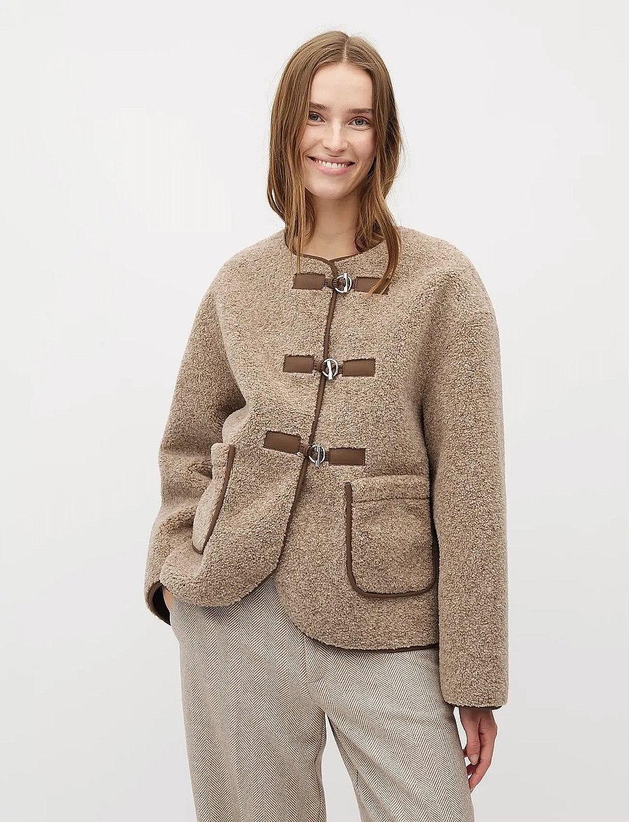 mbyM - Keisa-M - frühlingsjacken - grey coffee melange - 3