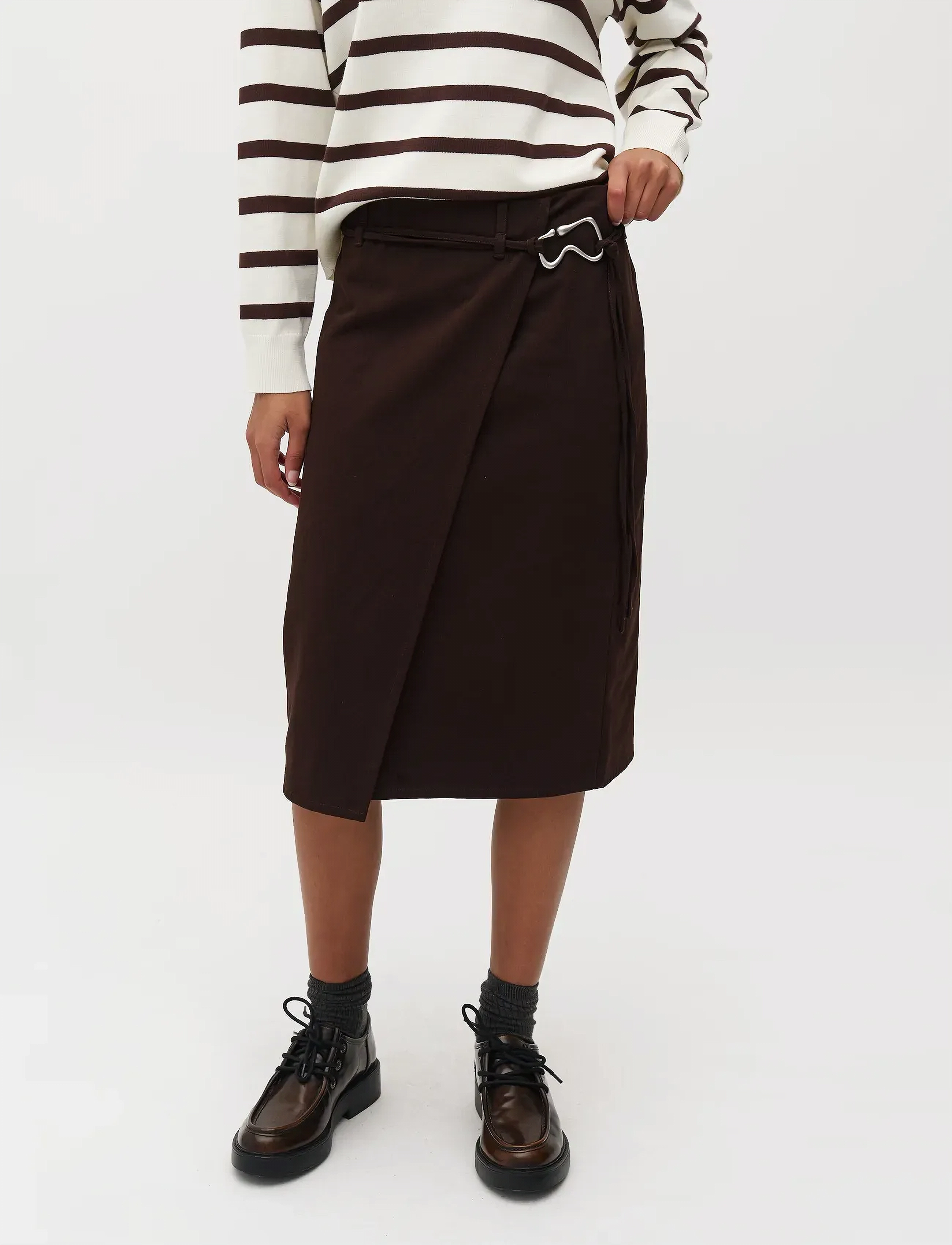 mbyM Zinaida-M - Jupes - JAVA / brown