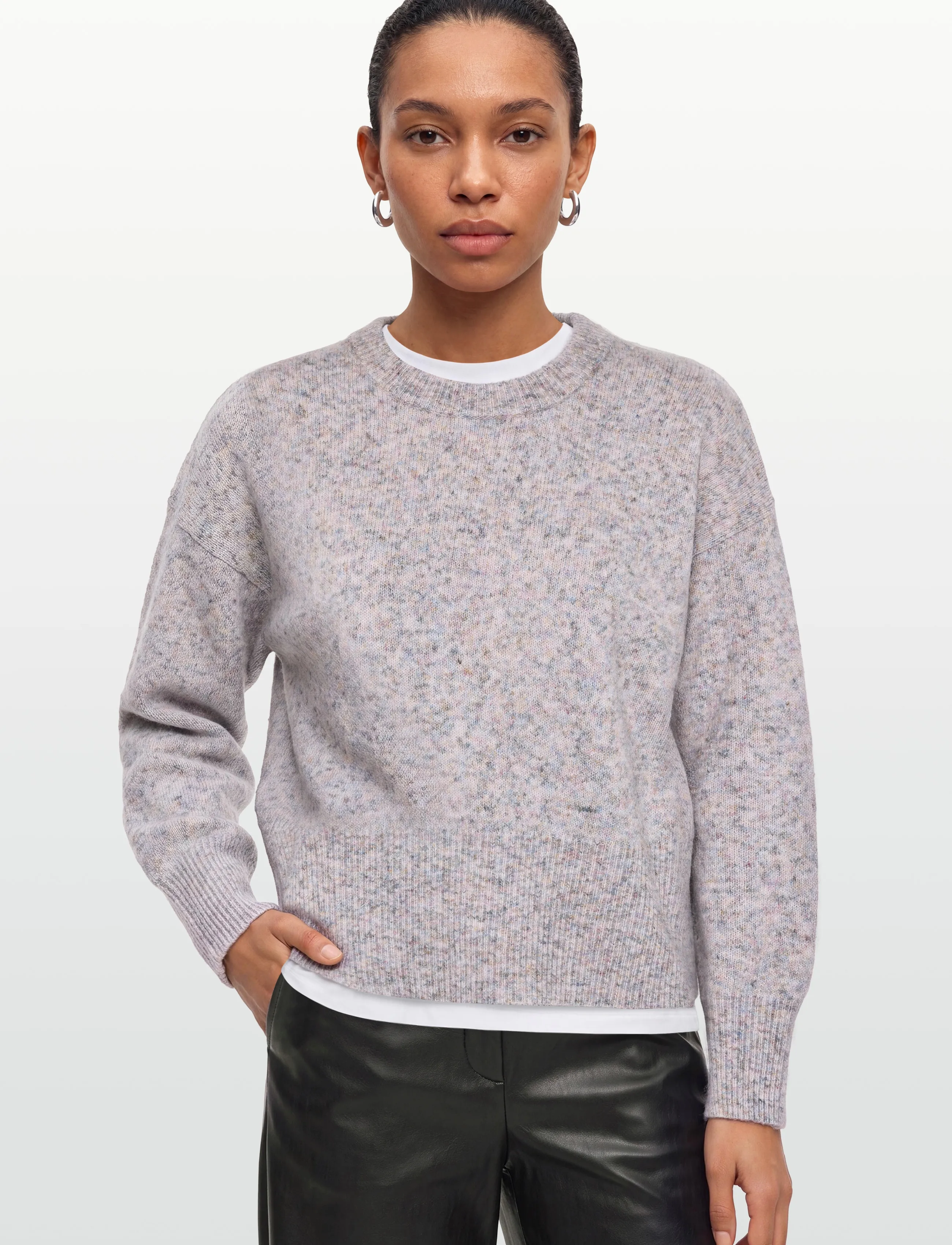 mbyM - Sadi-M - pullover - pearl melange - 3