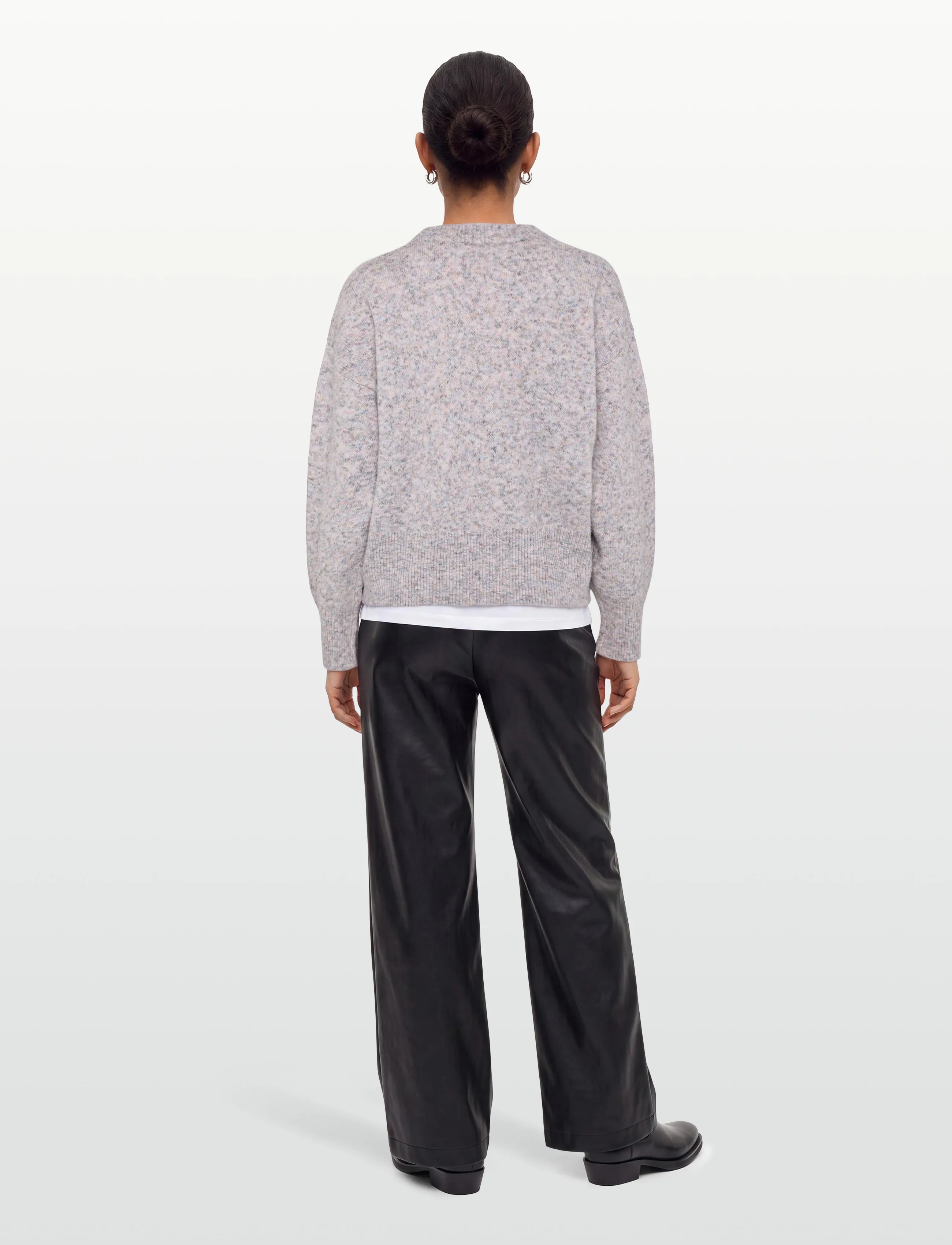 mbyM - Sadi-M - pullover - pearl melange - 4