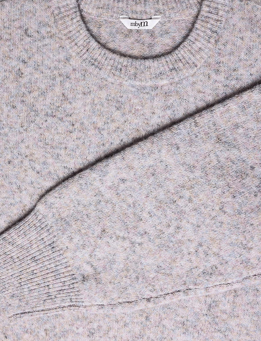 mbyM - Sadi-M - striktrøjer - pearl melange - 2