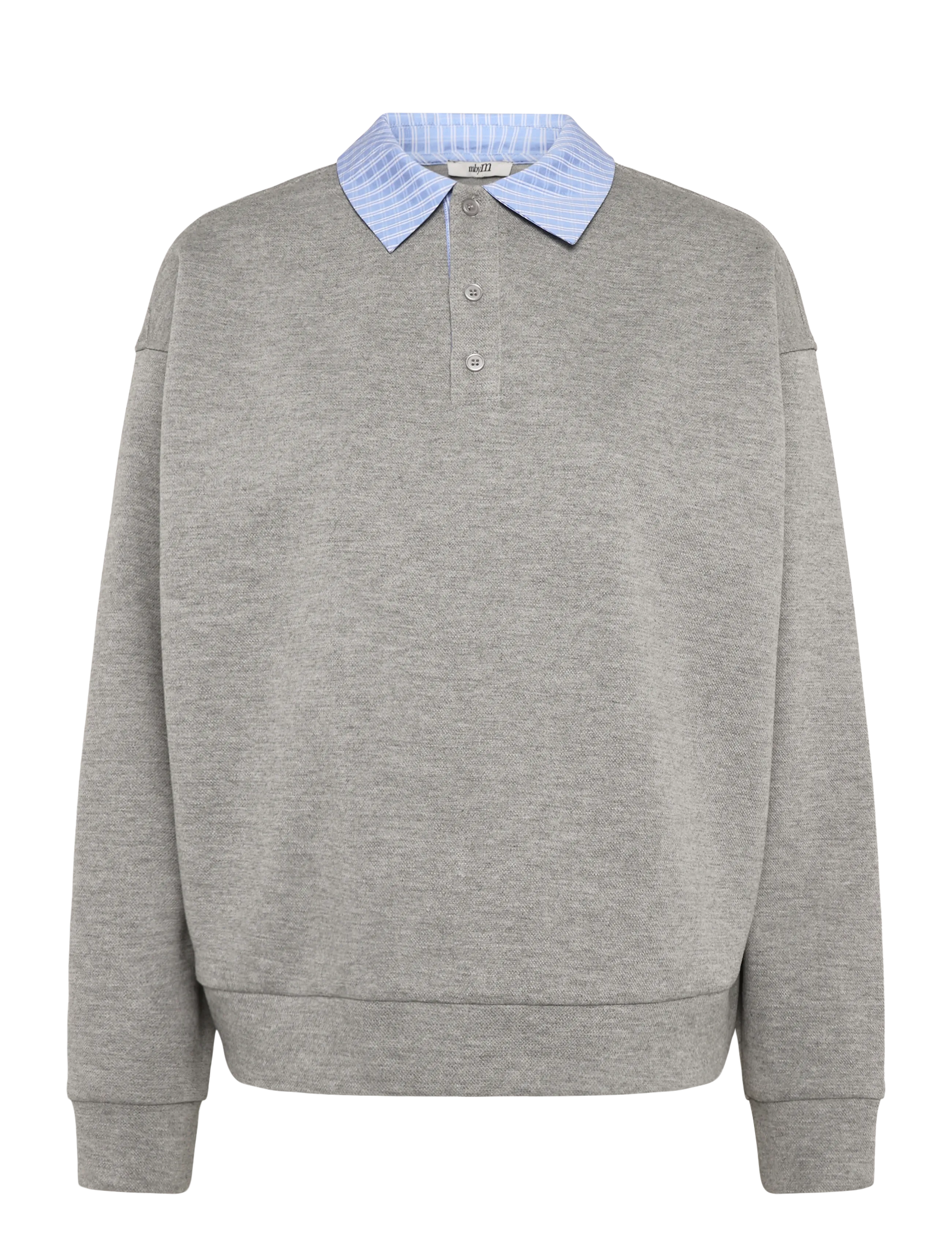 mbyM Royla-M - Sweatshirts - MEDIUM GREY MELANGE / grey
