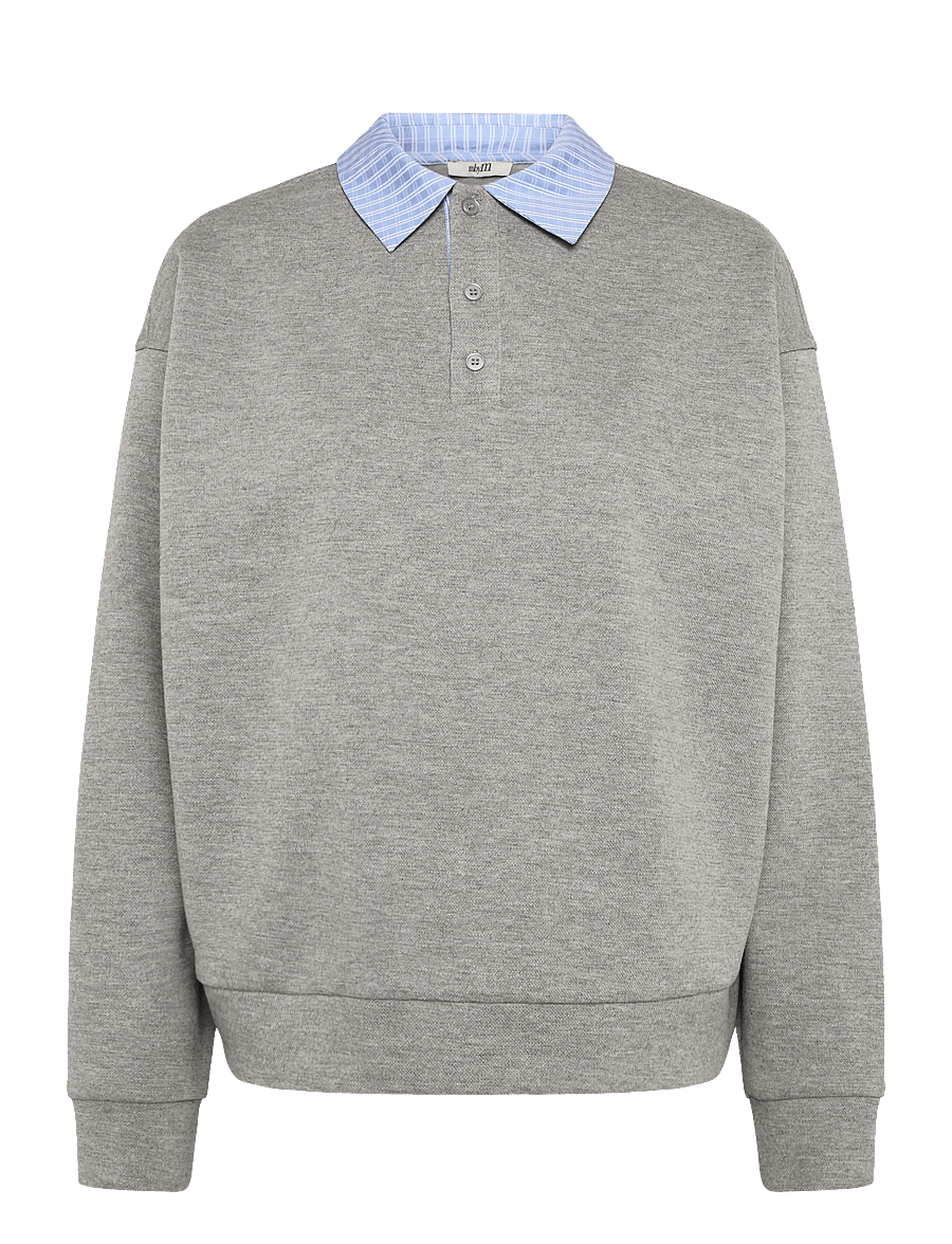 mbyM - Royla-M - hverdags stil - medium grey melange - 0