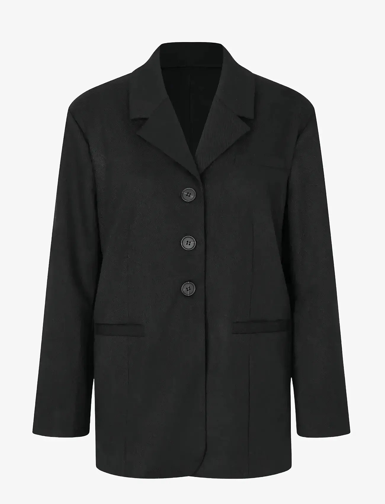 mbyM - Realena-M - enkeltradede blazere - black - 1