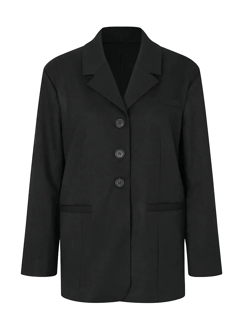 mbyM - Realena-M - enkeltradede blazere - black - 1