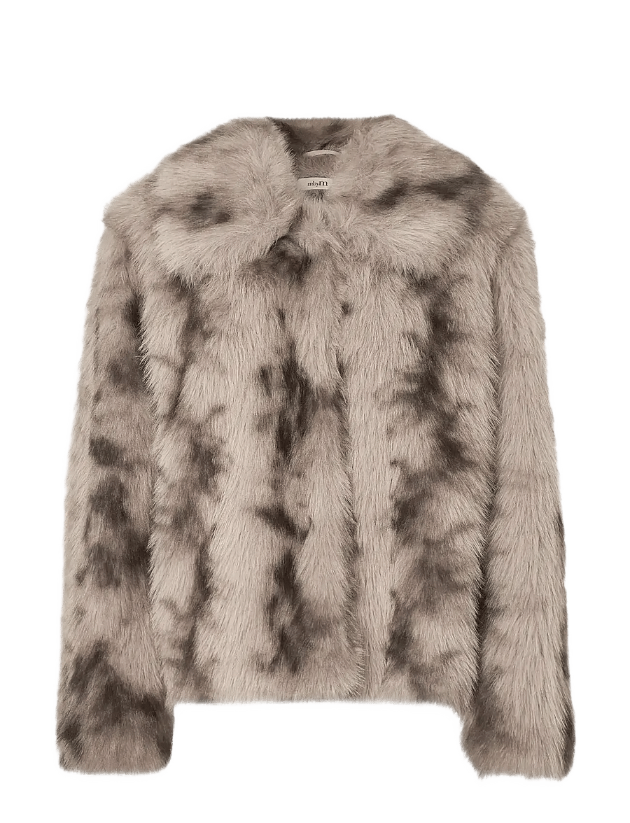 mbyM - Corvia-M - faux fur - brown shadow - 1