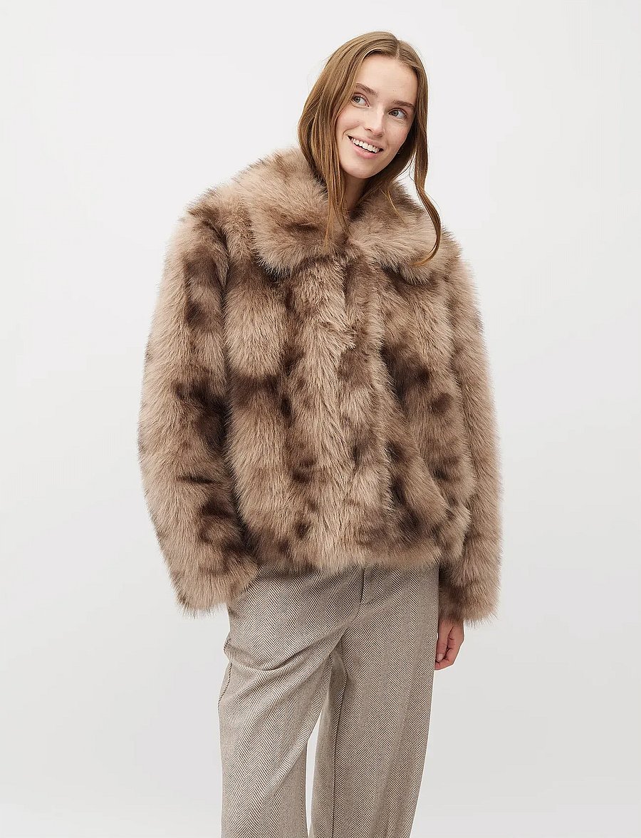 mbyM - Corvia-M - faux fur - brown shadow - 3