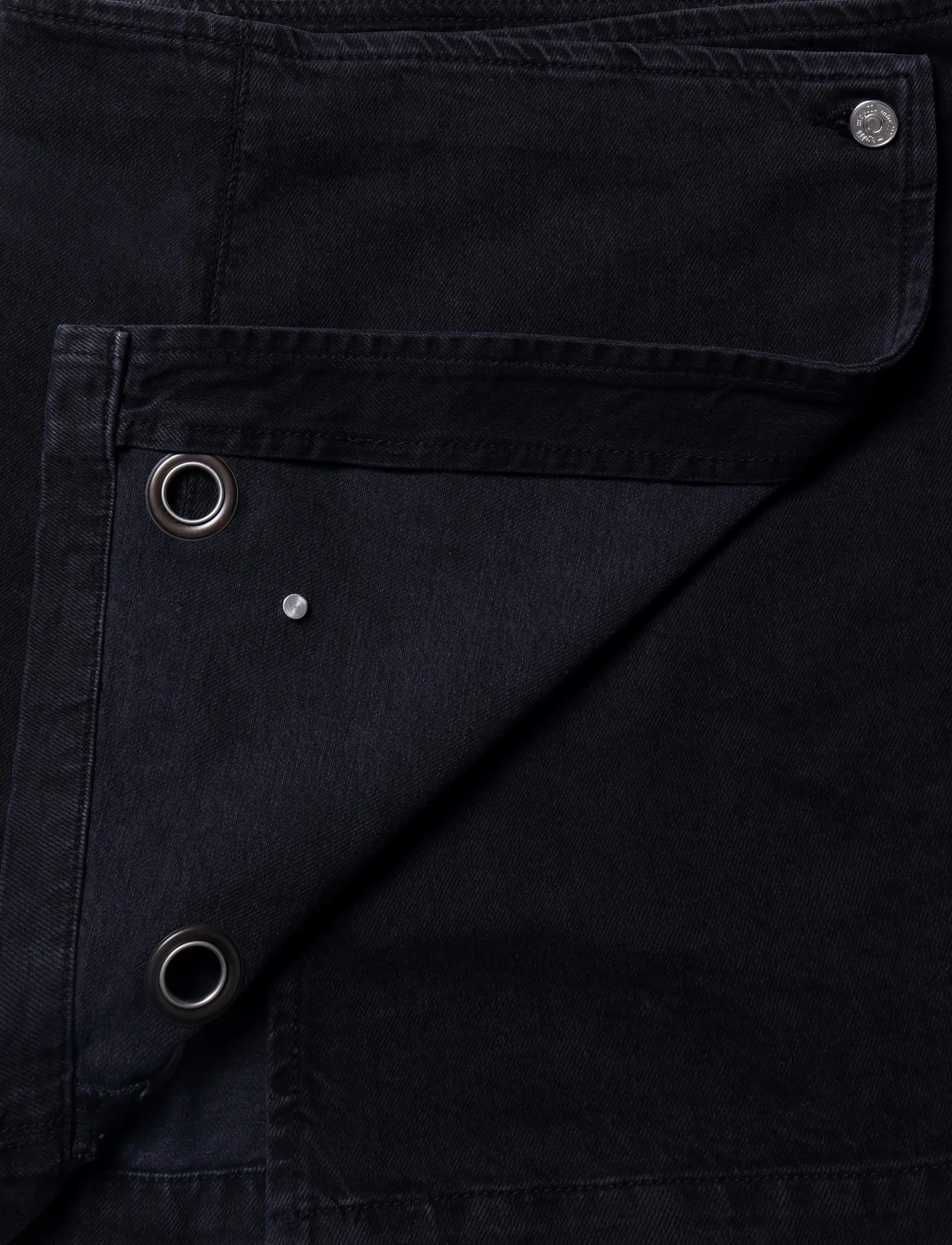 MBYM - Keyana-M - denimnederdele - black midnight wash - 2