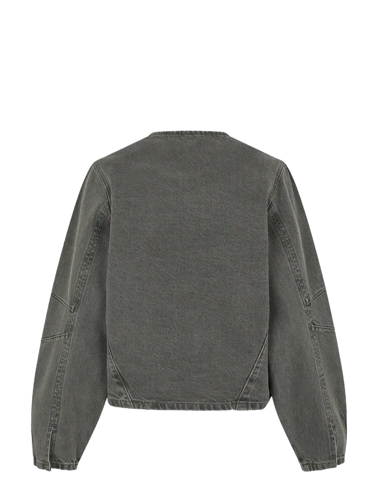 mbyM - Exana-M - jeansjacken - khaki green wash - 1
