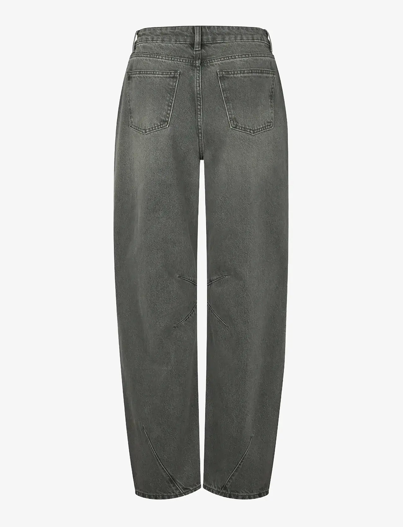 mbyM - Barina-M - hosen mit weitem bein - khaki green wash - 1