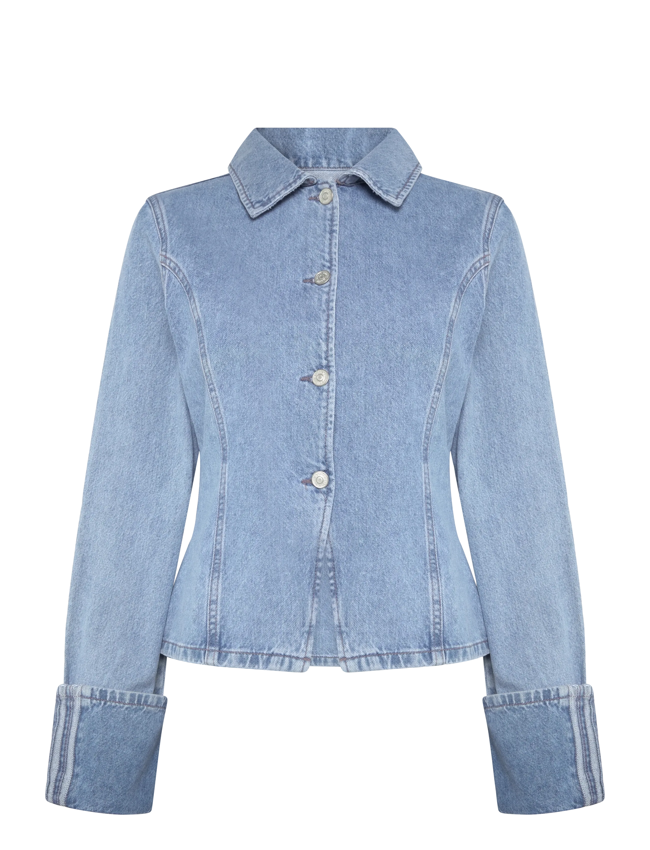 MBYM Wolina-M - Efterårsjakker - SKY BLUE WASH / blue