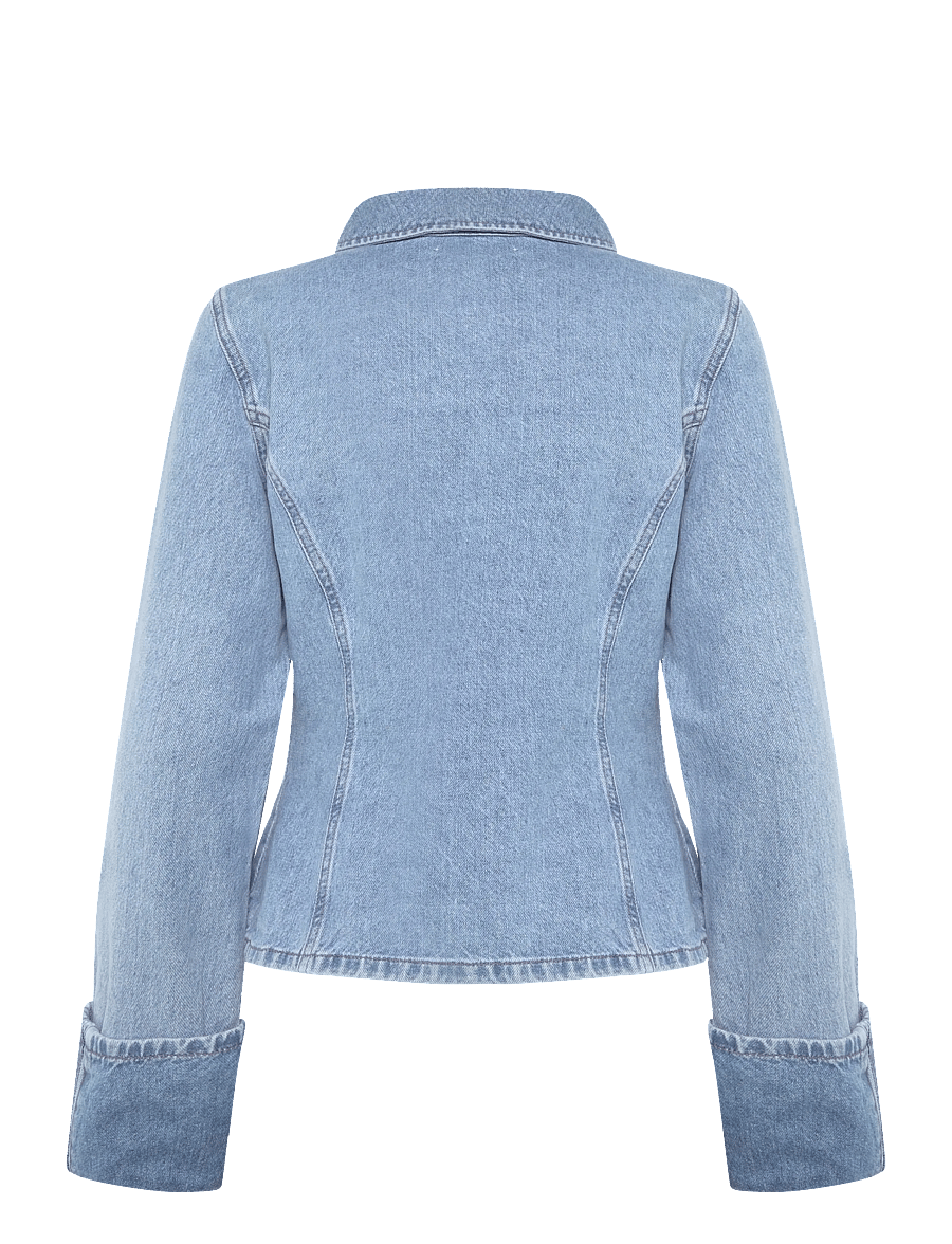 MBYM - Wolina-M - denimjakker - sky blue wash - 1