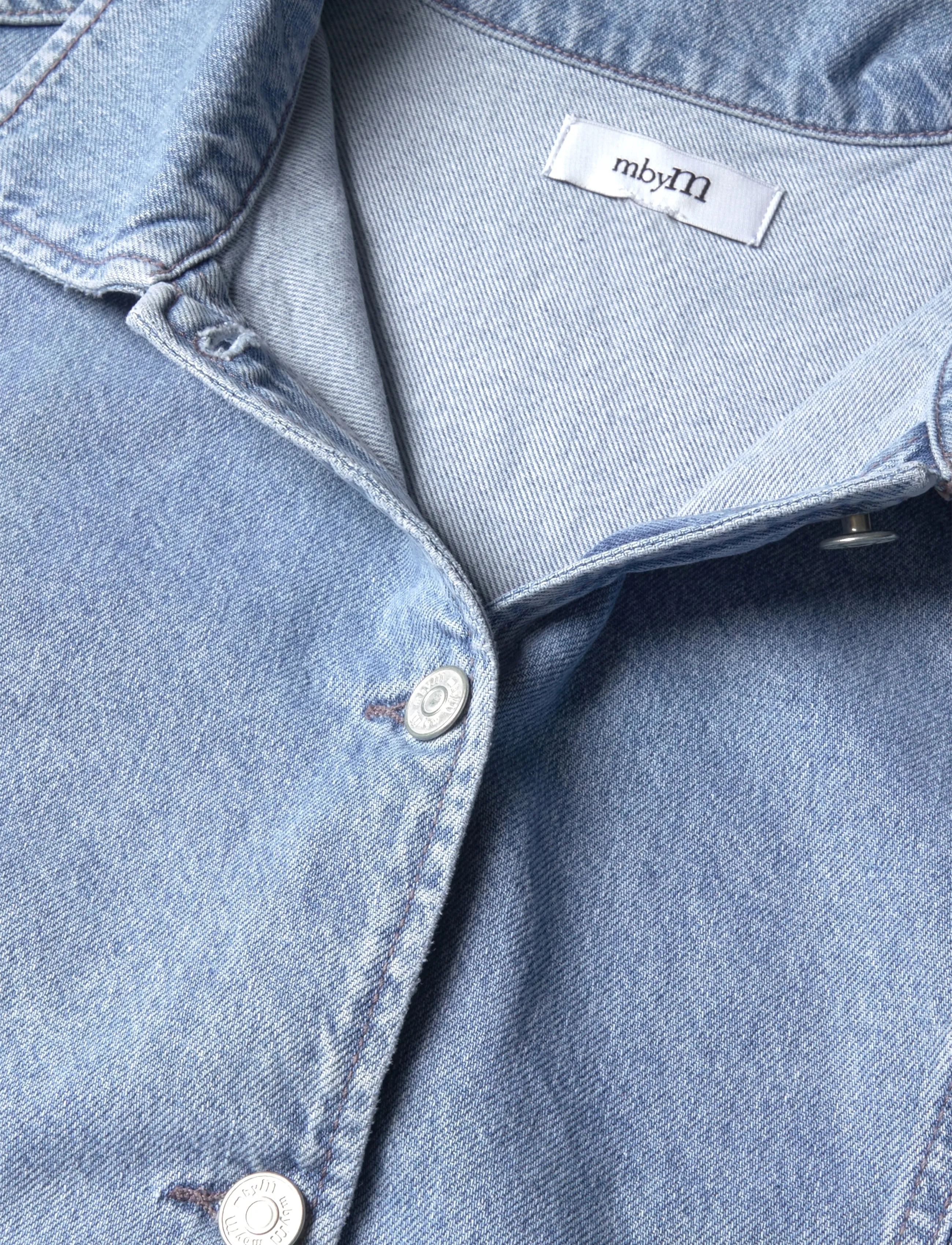 MBYM - Wolina-M - denimjakker - sky blue wash - 2