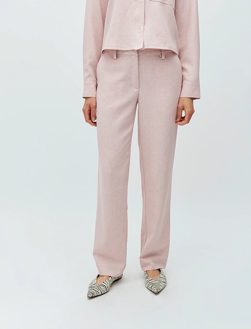 mbyM - Kanika-M - straight leg hosen - light pink - 0