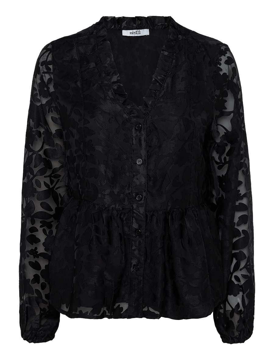 MBYM - Gorgia-M - langærmede skjorter - black - 0