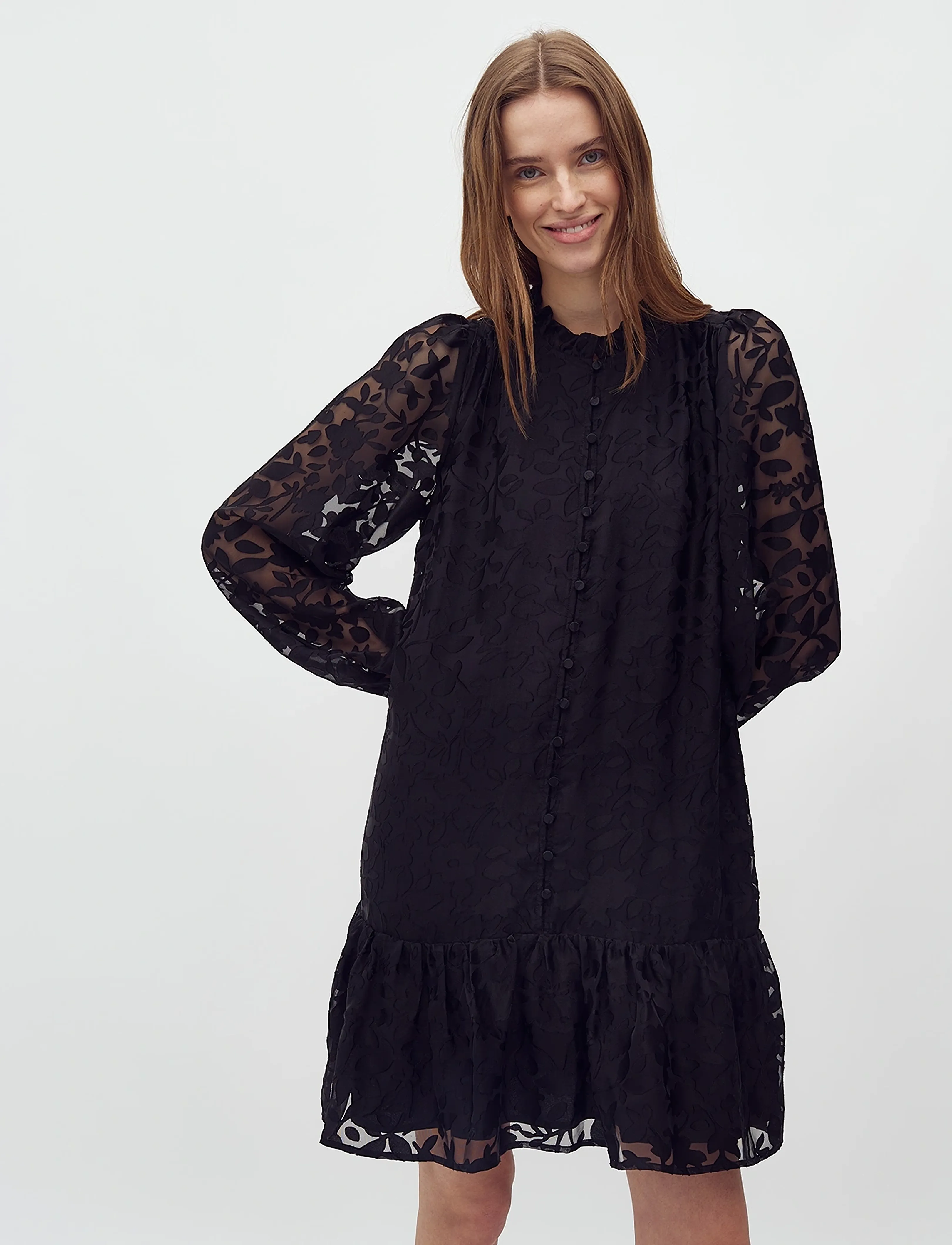 mbyM Nulia-M - Kleider - BLACK / black