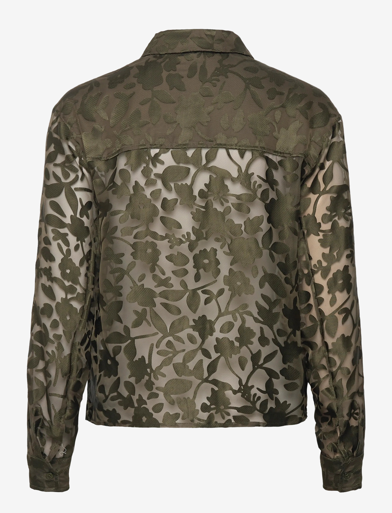 mbyM - Nira-M - långärmade skjortor - beetle green - 1