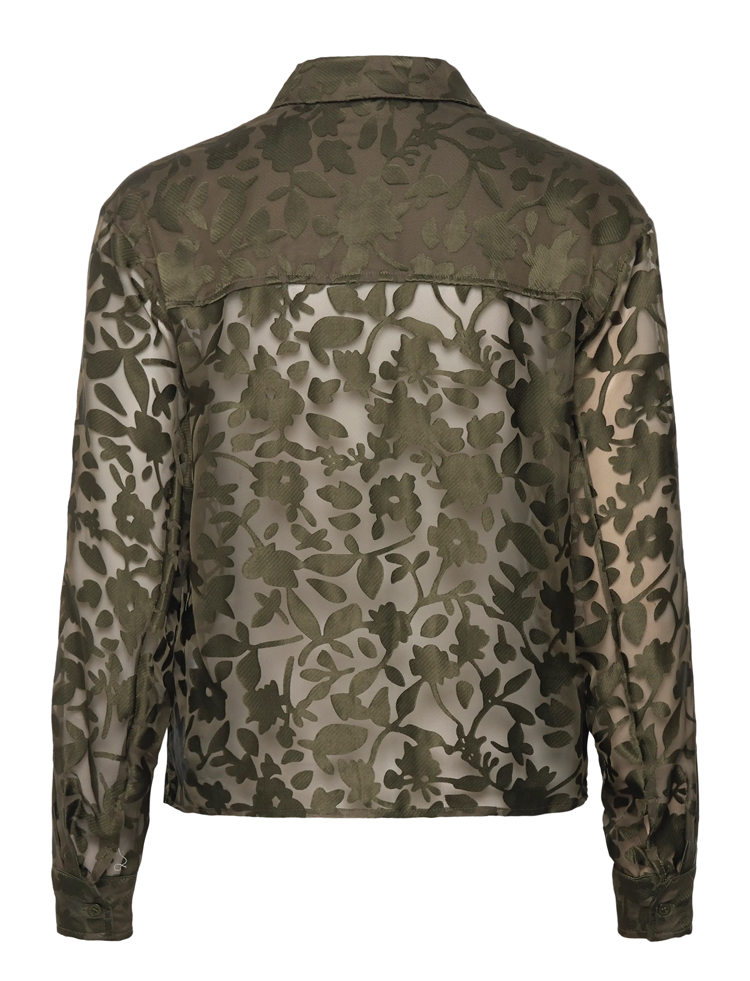 mbyM - Nira-M - blouses met lange mouwen - beetle green - 1