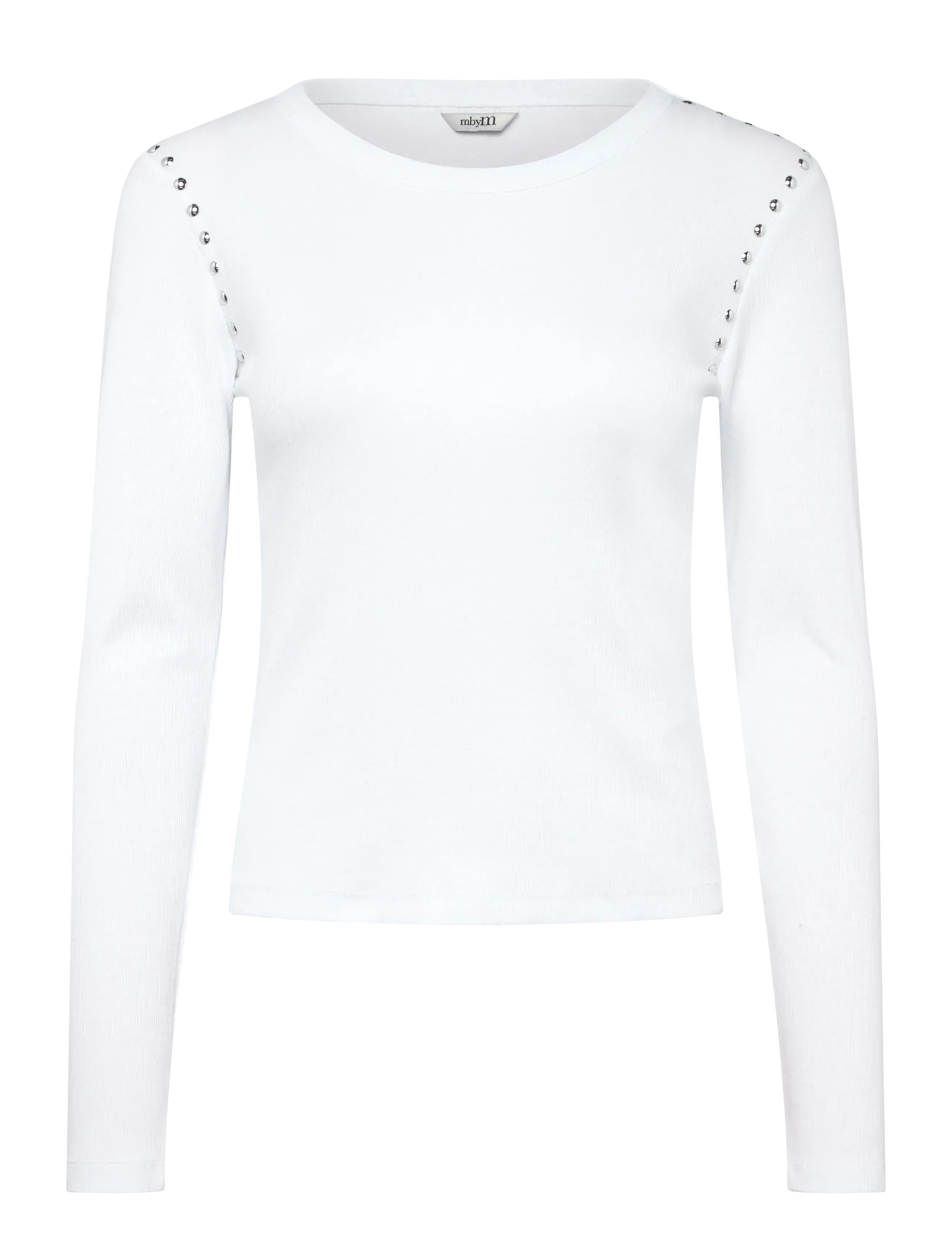 mbyM Otis LS-M - Tøj - WHITE / white
