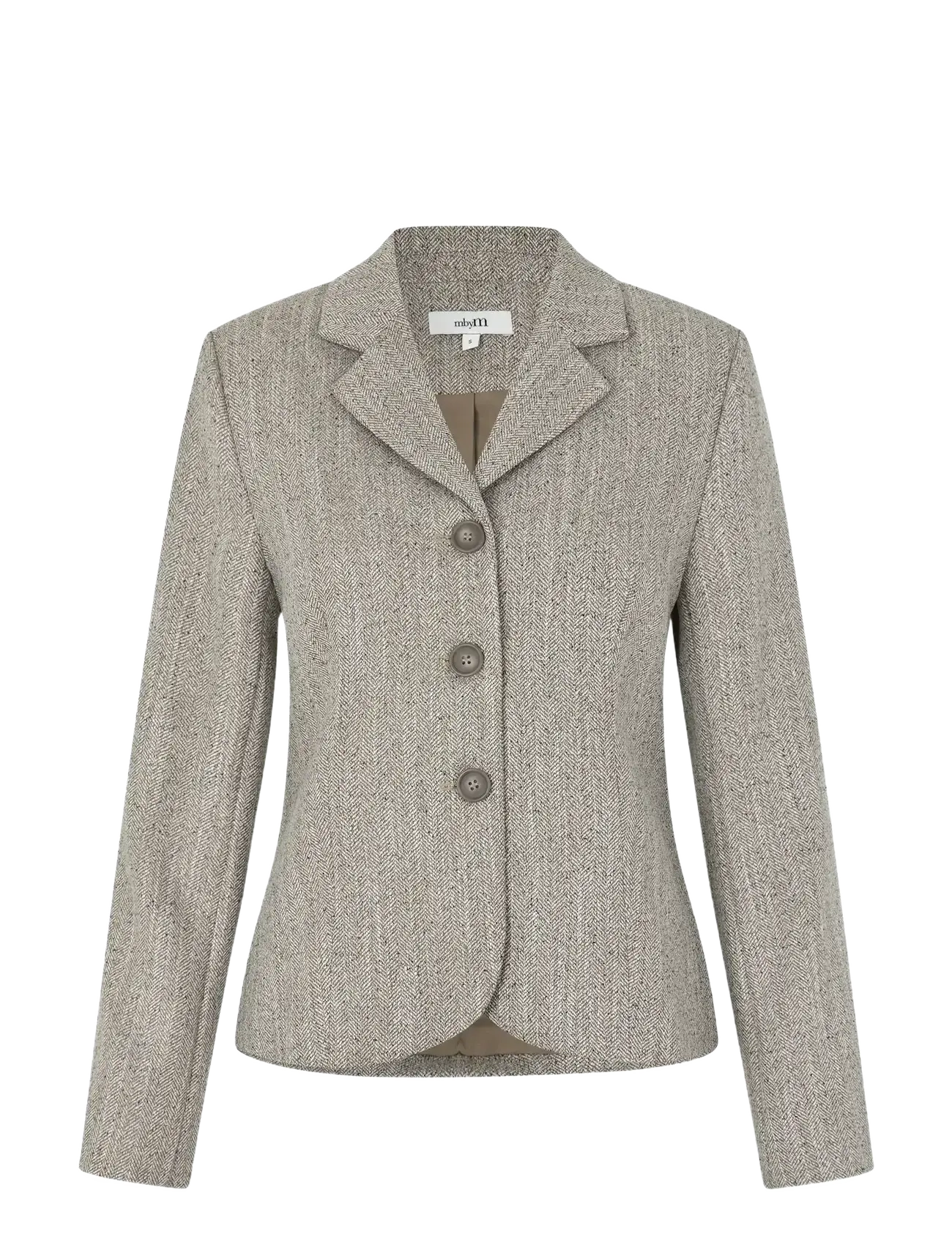mbyM Niona-M - Švarkai - PEPPER GREY MELANGE / grey