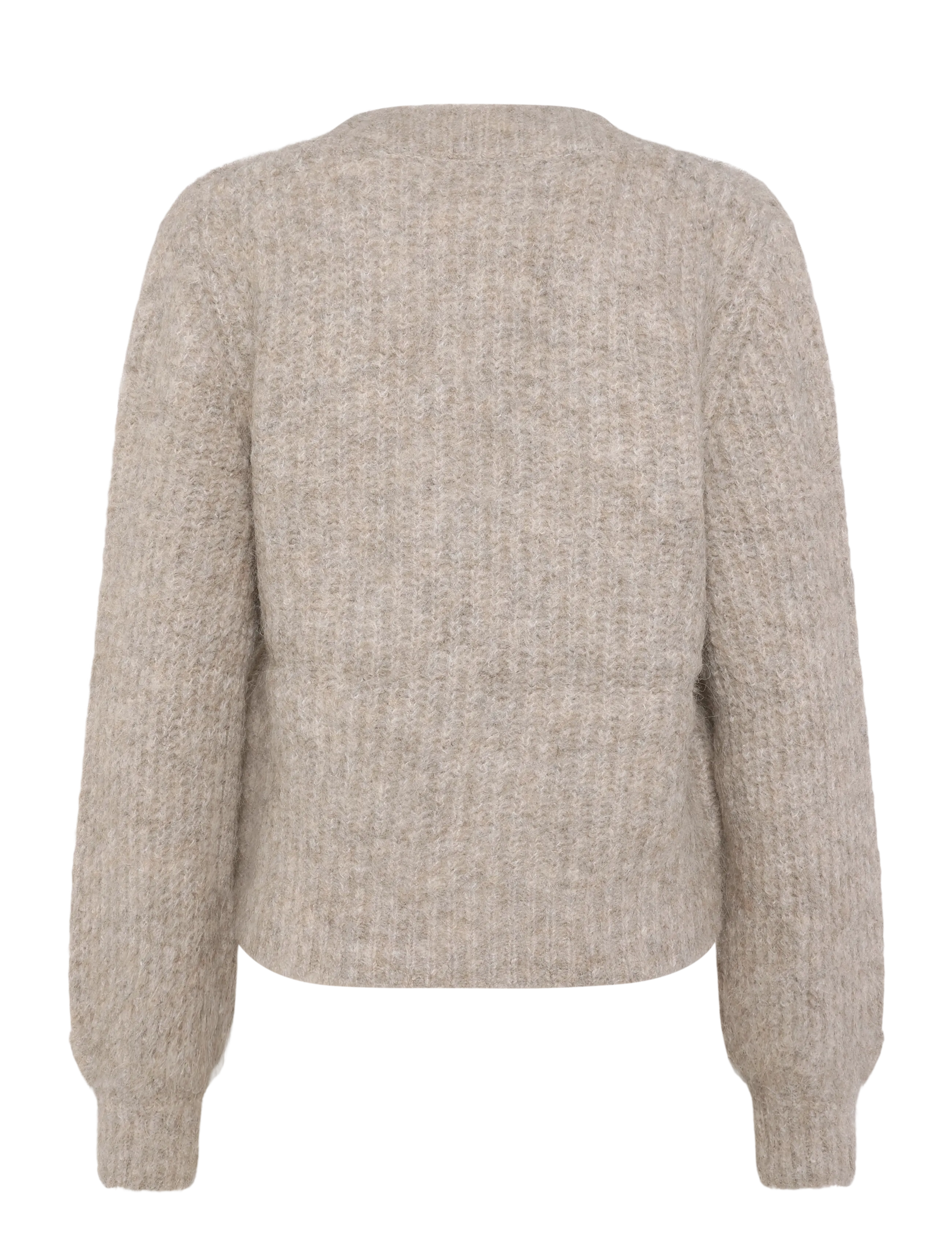 MBYM - Molenda-M - strickjacken - med. white pepper mel - 1