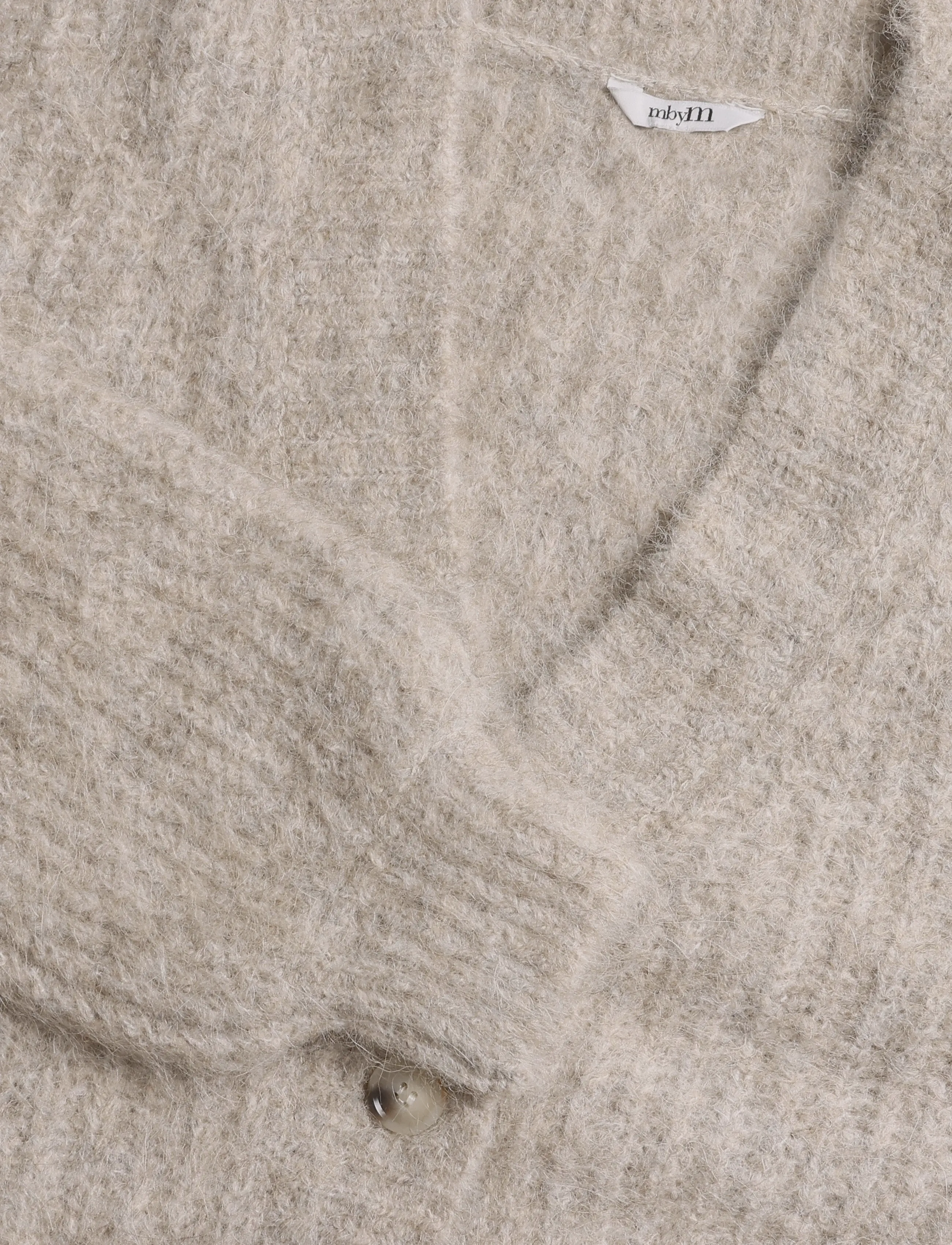 MBYM - Molenda-M - strickjacken - med. white pepper mel - 2