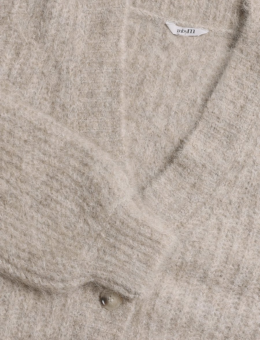 MBYM - Molenda-M - strickjacken - med. white pepper mel - 2