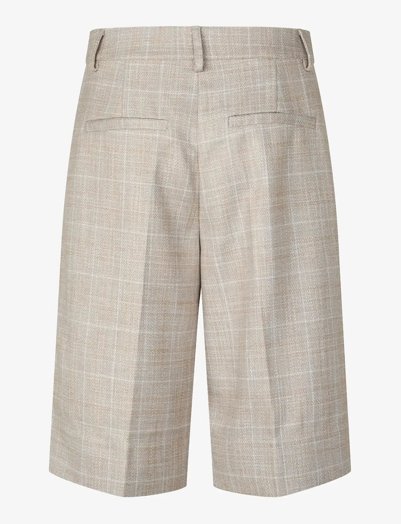 mbyM - Brecan-M - bermuda püksid - beige check - 2