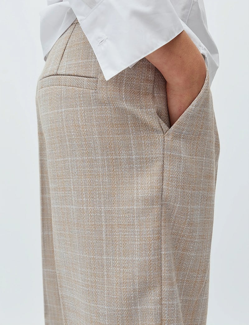 mbyM - Brecan-M - bermudashorts - beige check - 4
