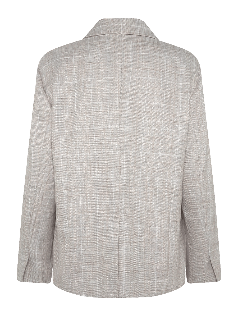 MBYM - Howla-M - enkeltradede blazere - beige check - 1