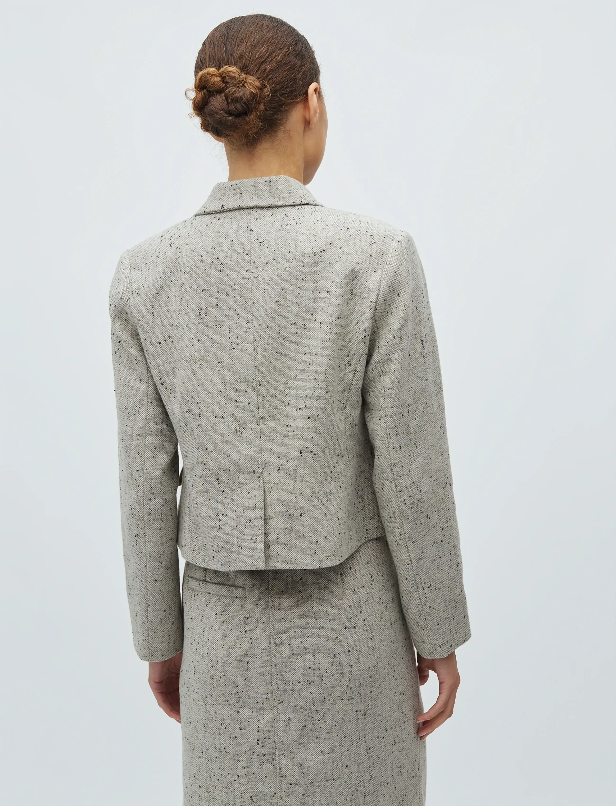 mbyM - Iva-M - Ühes joones nööpidega bleiserid - sparkle grain - 3