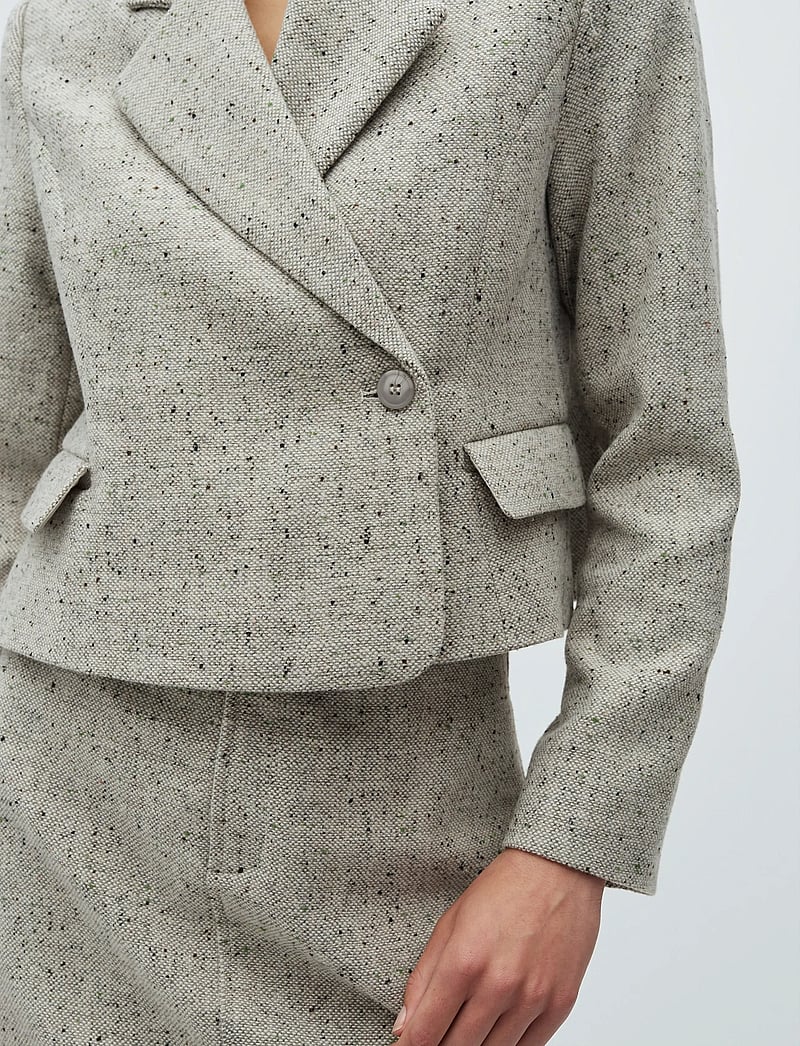 mbyM - Iva-M - einreihige blazer - sparkle grain - 4