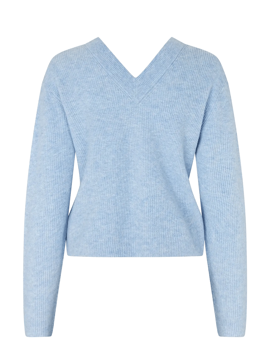 mbyM - Asato-M - gebreide vesten - classic light blue - 2