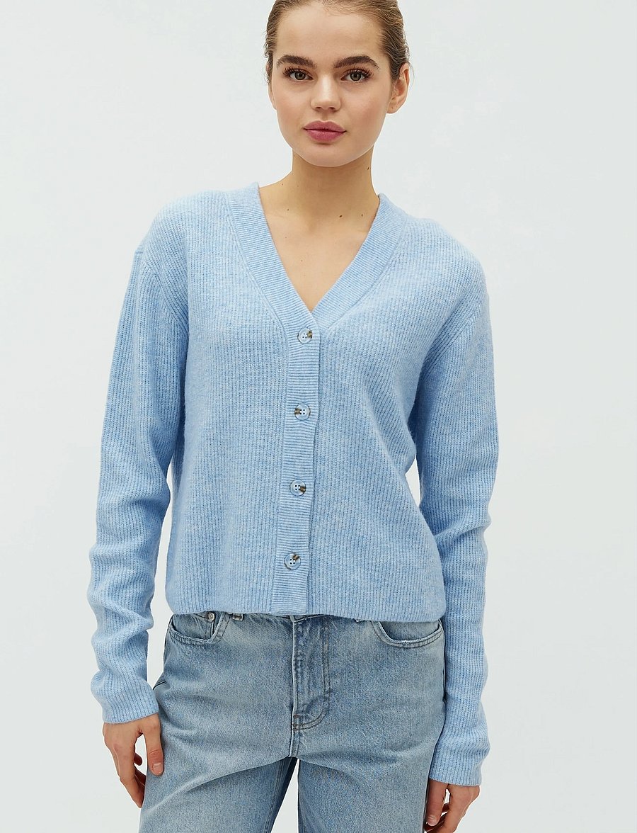mbyM - Asato-M - gebreide vesten - classic light blue - 0