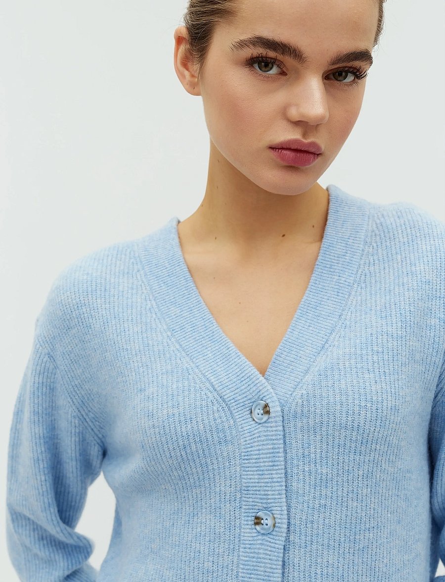 mbyM - Asato-M - gebreide vesten - classic light blue - 3