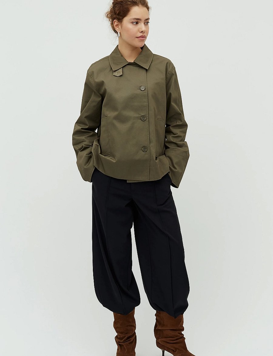 mbyM - Bavina-M - frühlingsjacken - dusty olive - 0