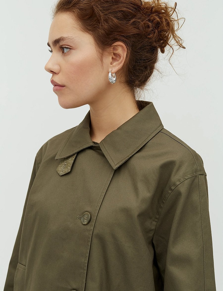 mbyM - Bavina-M - frühlingsjacken - dusty olive - 5