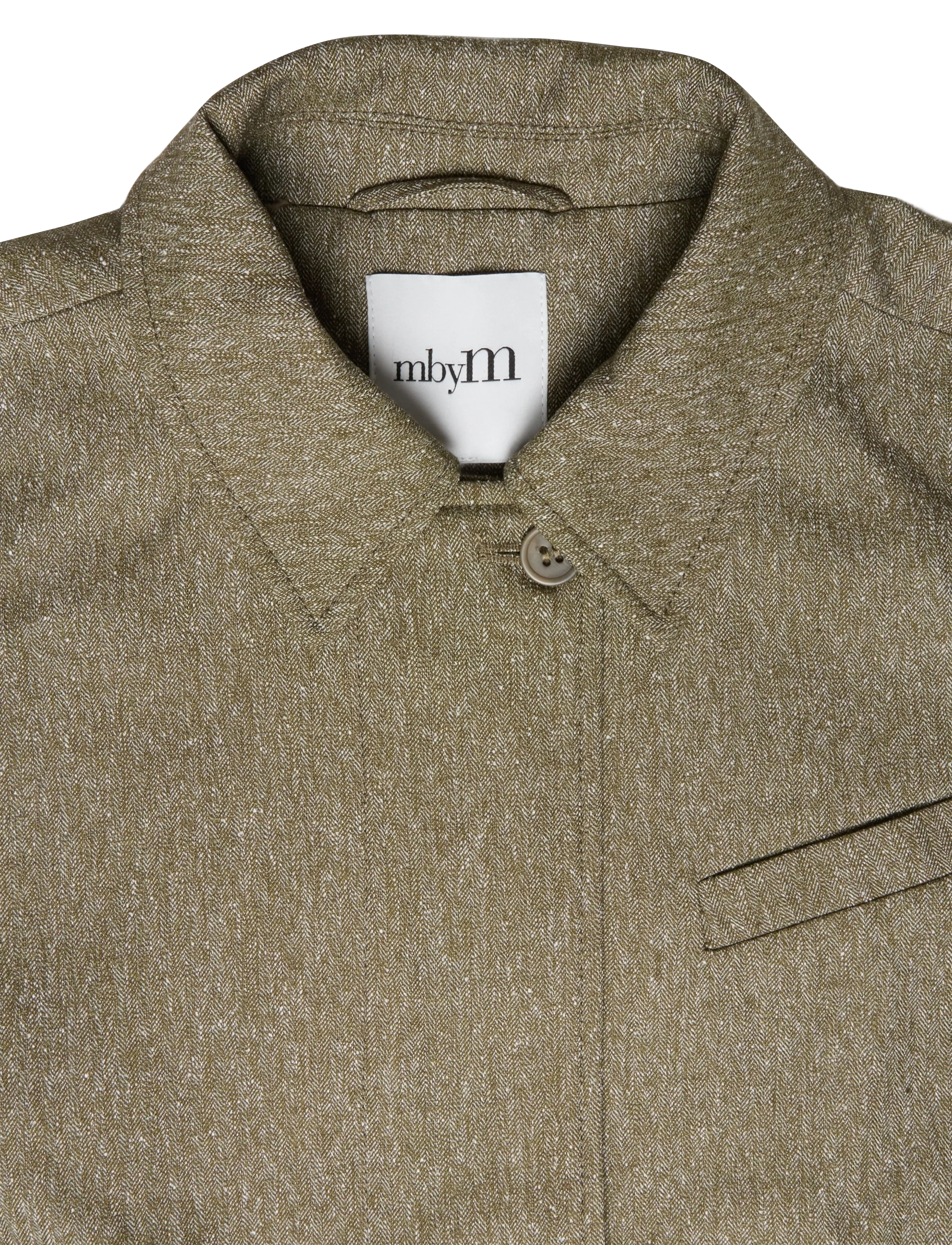 MBYM - Felixa-M - einreihige blazer - dusty olive - 2