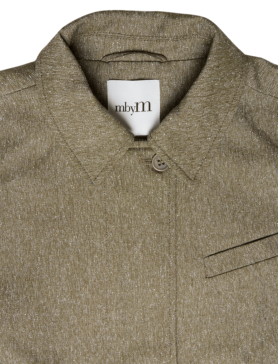 MBYM - Felixa-M - einreihige blazer - dusty olive - 2